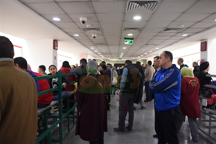 مرجان يطمئن على ترتيبات بطولة الاسكواش..صور