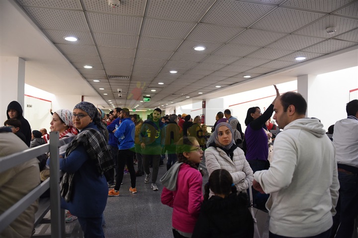 مرجان يطمئن على ترتيبات بطولة الاسكواش..صور
