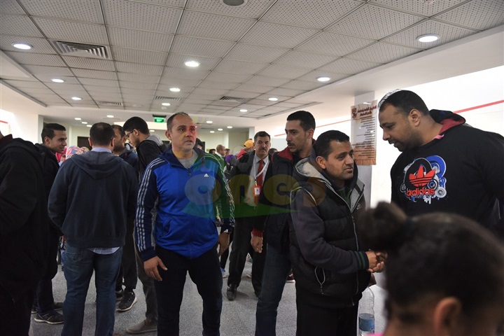مرجان يطمئن على ترتيبات بطولة الاسكواش..صور