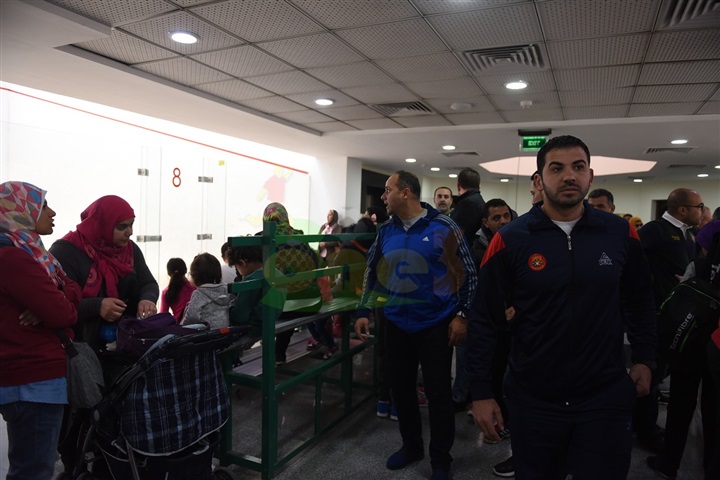 مرجان يطمئن على ترتيبات بطولة الاسكواش..صور