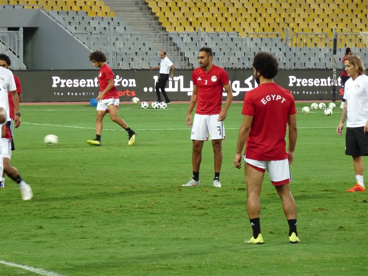 صور| تدريبات منتخب مصر استعدادًا لمواجهة النيجر