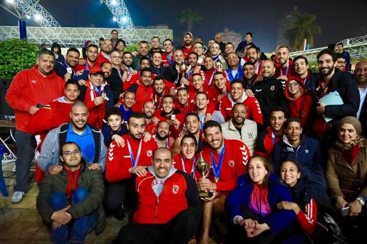 صور| محمد مرجان: كأس مصر أهلاوي 