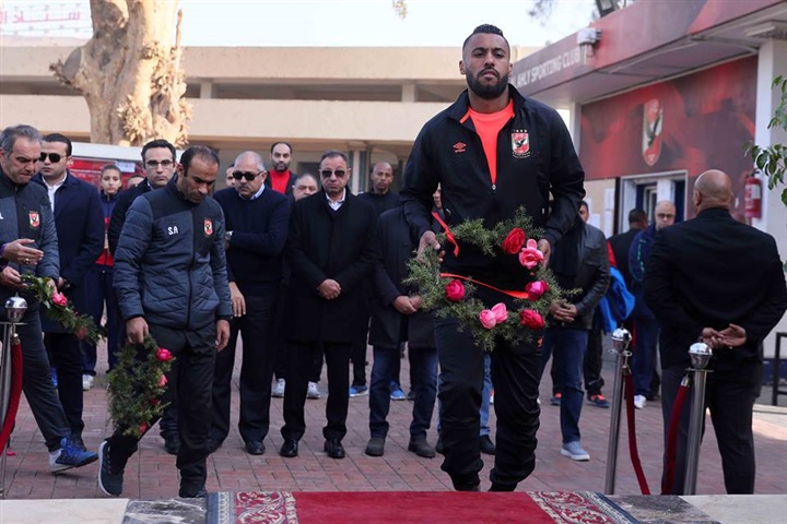 صور| الخطيب يحيى الذكرى السابعة لأحداث بورسعيدي