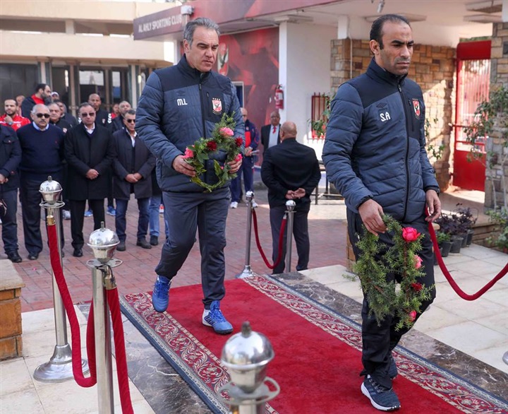 صور| الخطيب يحيى الذكرى السابعة لأحداث بورسعيدي