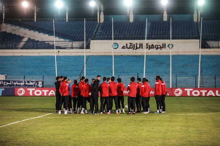 شاهد..كواليس مران الأهلي في الجوهرة الزرقاء 