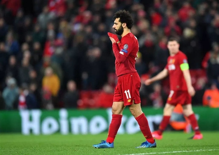 شاهد.. صدمة محمد صلاح بعد توديع أبطال أوروبا