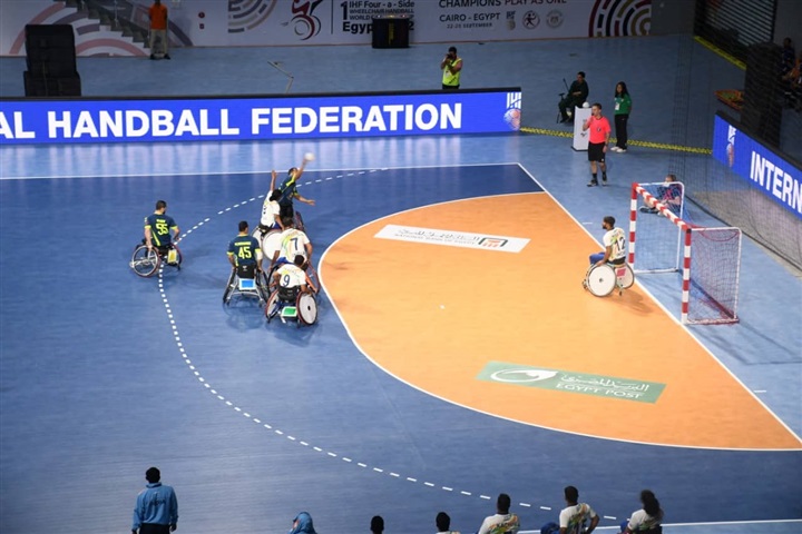 مصر تكتسح الهند في افتتاح مونديال كرة اليد للكراسي المتحركة