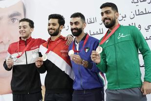 مصر تحقق 16 ميدالية بمنافسات فردي البطولة العربية للسلاح بالبحرين