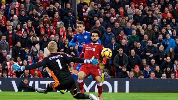 صلاح في مواجهة ليستر