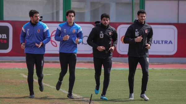 مران الأهلي على ملعب