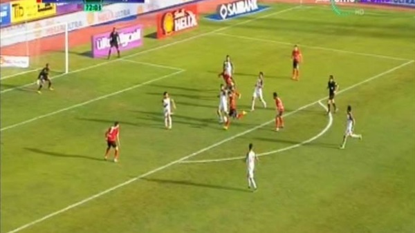 صورة من المباراة