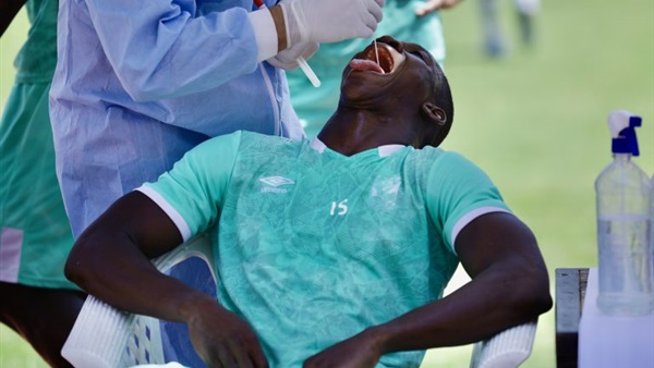 مسحة كورونا في الأهلي