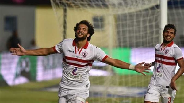 محمود علاء لاعب الزمالك