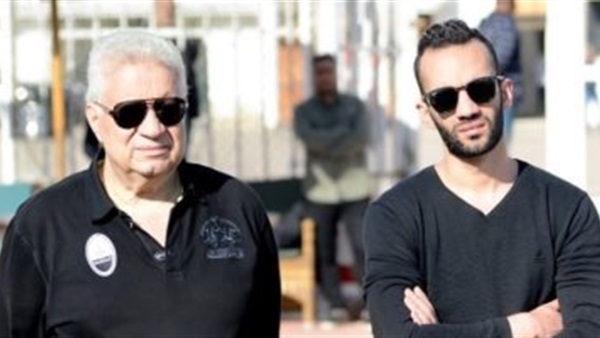 مرتضى منصور ونجله