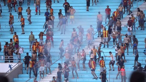 إشتباكات الترجي التونسي