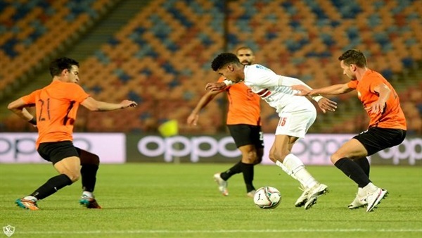 مباراة الزمالك والبنك