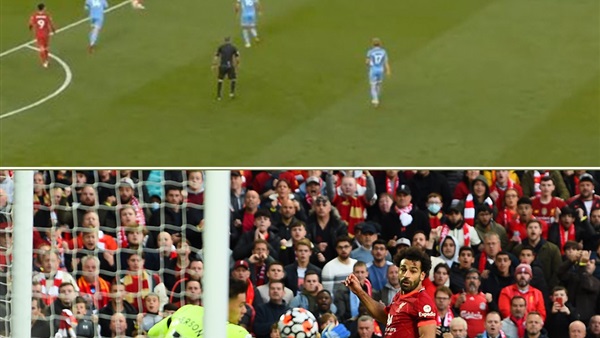 هدف صلاح في مانشستر