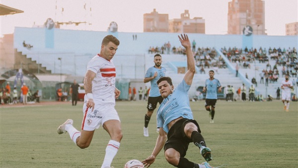 مباراة الزمالك وغزل