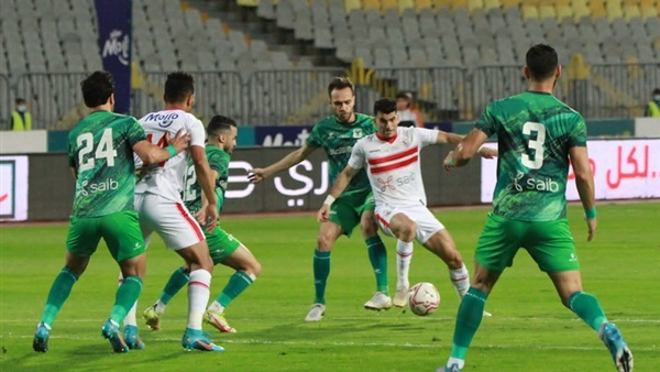 مباراة الزمالك والمصري