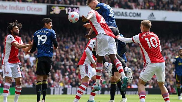 مباراة أرسنال ومانشستر