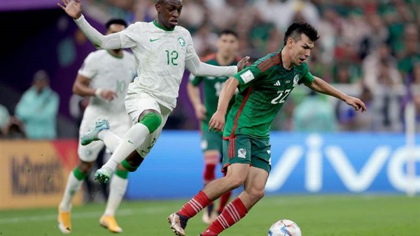 مباراة السعودية والمكسيك