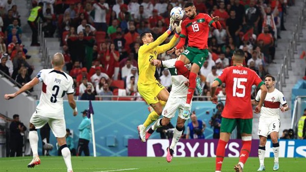 مباراة المغرب والبرتغال