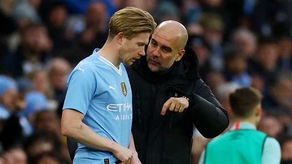 دي بروين وجوارديولا