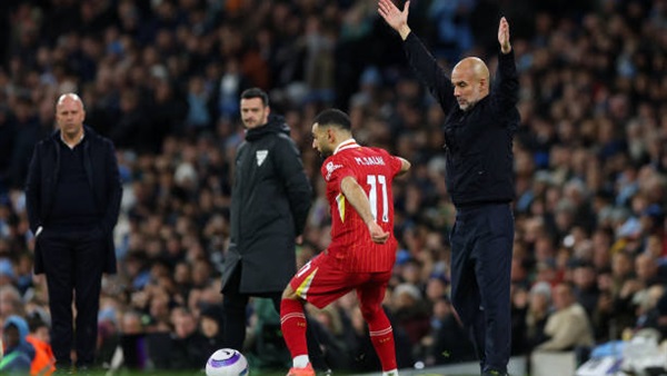 محمد صلاح وجوارديولا