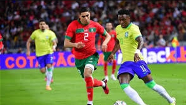 مباراة المغرب والبرازيل