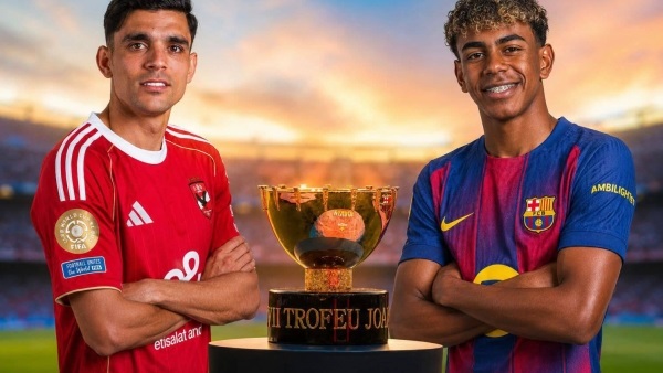 الأهلي وبرشلونة 
