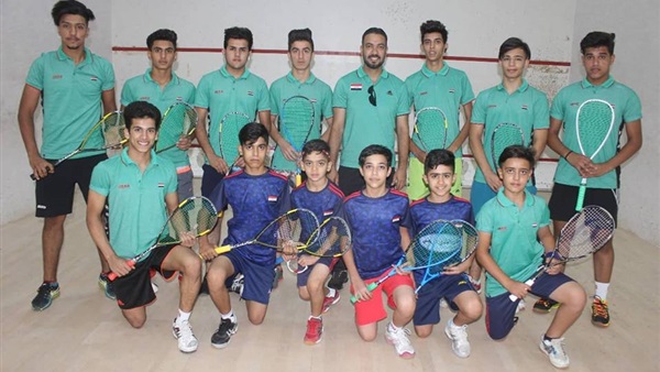 بعض من اللاعبين المشاركين