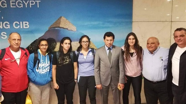 لقطة من استقبال وزير