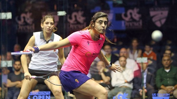 نور الشربيني لاعبة