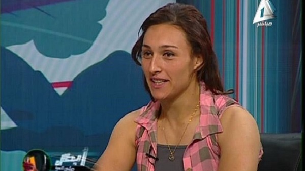 سمر عامر لاعبة المنتخب