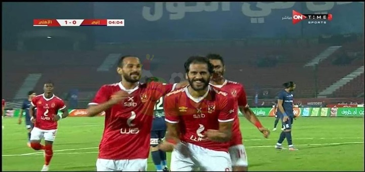 شاهد..الأهلي يضرب