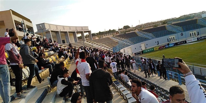 صور.. جماهير الزمالك