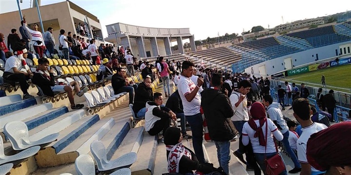 صور.. جماهير الزمالك